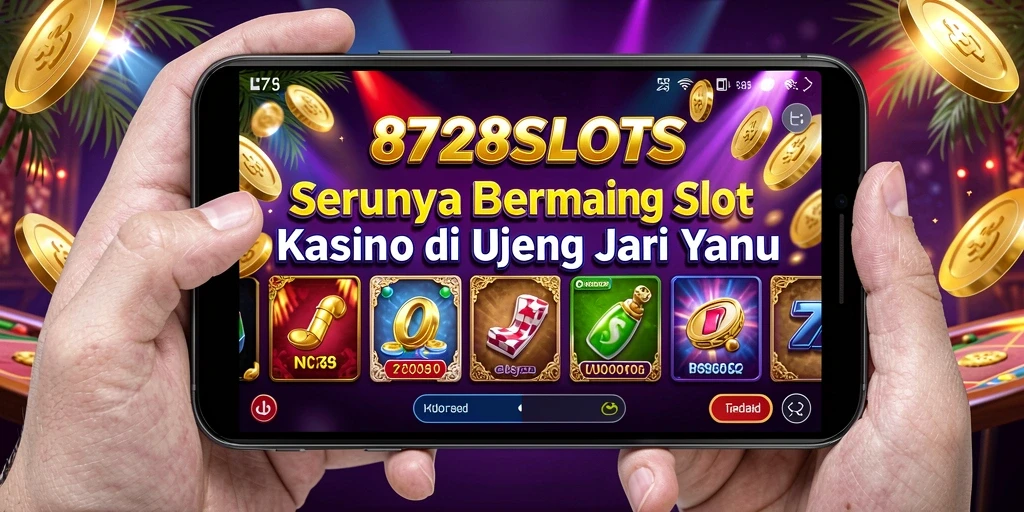 Tampilan permainan slot Kasino yang mendebarkan di 8728SLOTS.