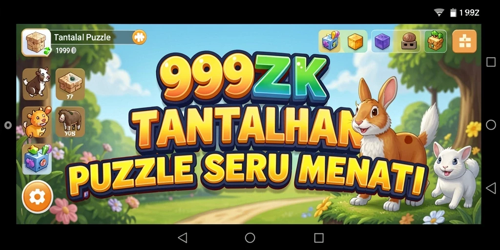 Tampilan gameplay 999ZK yang menantang dan penuh warna.