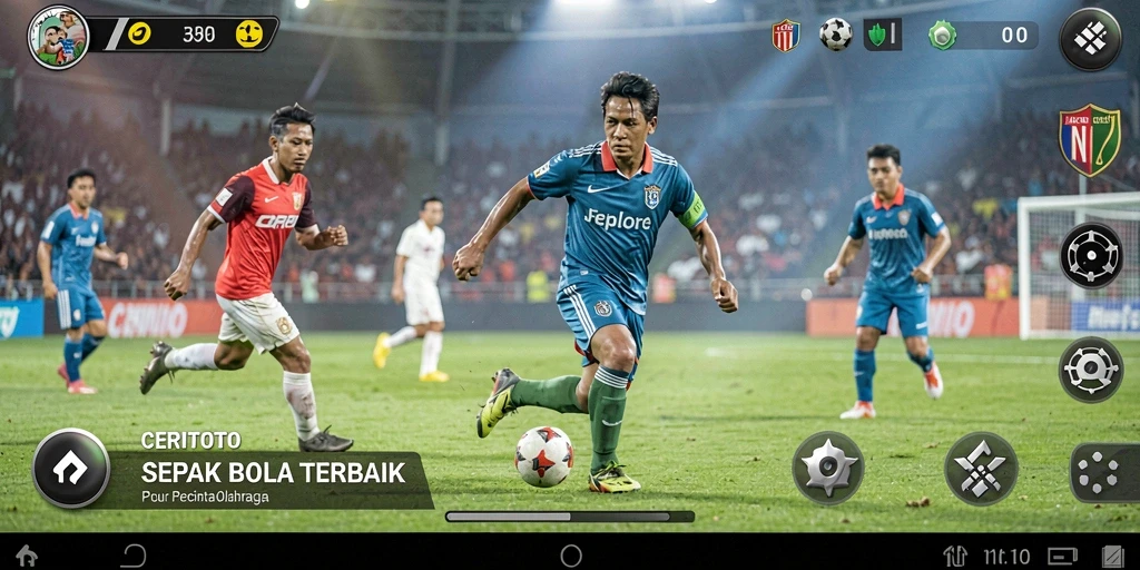 Tampilan gameplay CERITOTO yang mengesankan dan realistis.