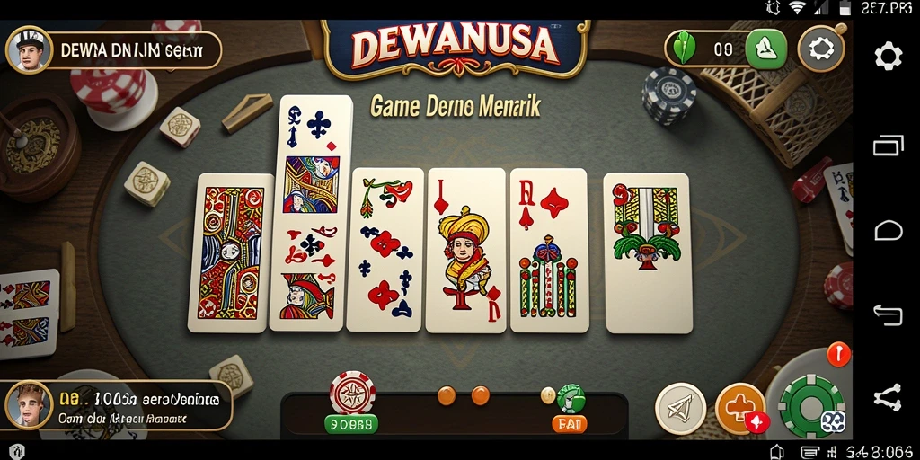 Tampilan gameplay menarik dan menantang di DEWANUSA.