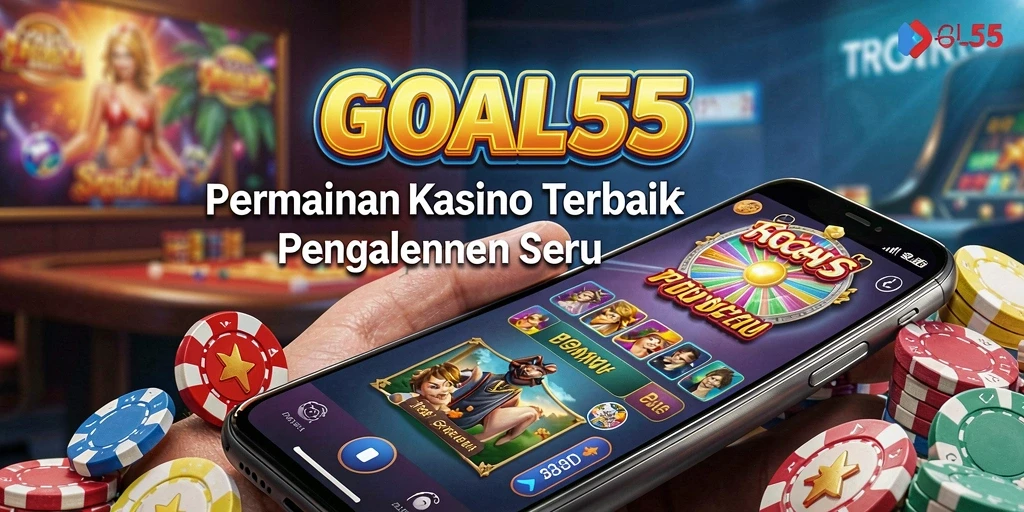 Tampilan gameplay GOAL55 yang memikat dan penuh warna.