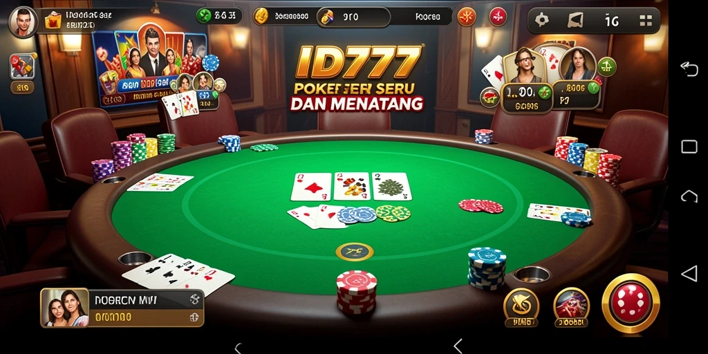 Tampilan menarik dari gameplay seru di ID777.