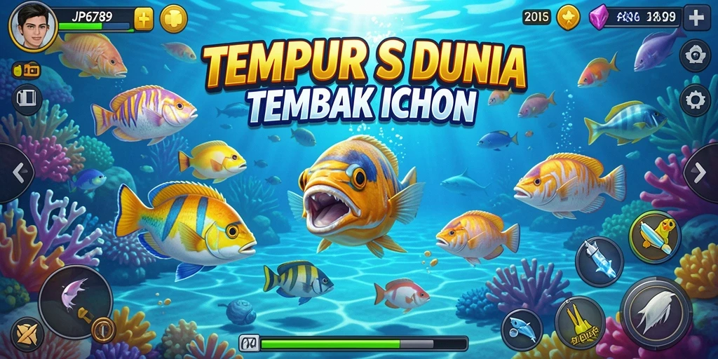 Gameplay seru menangkap ikan di JP6789.