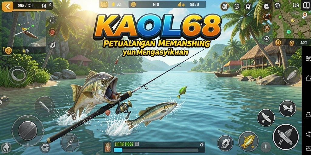 Tangkapan ikan besar dalam gameplay KAOL68 yang menawan.