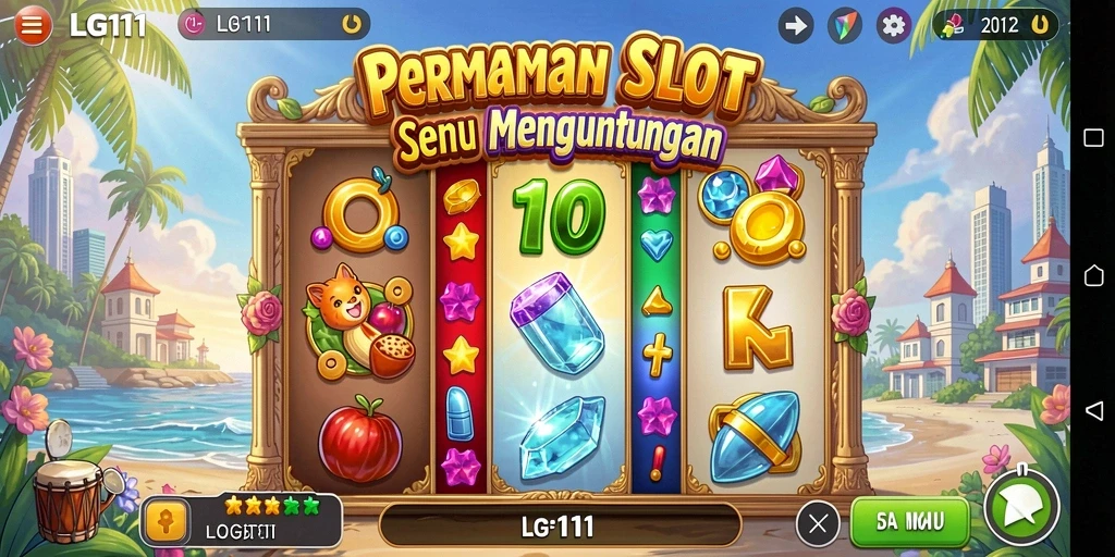 Gameplay menggembirakan dengan berbagai tema slot.