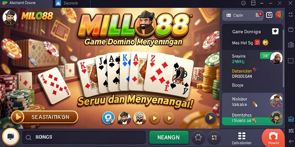 Tampilan gameplay seru MILO88 yang memikat.