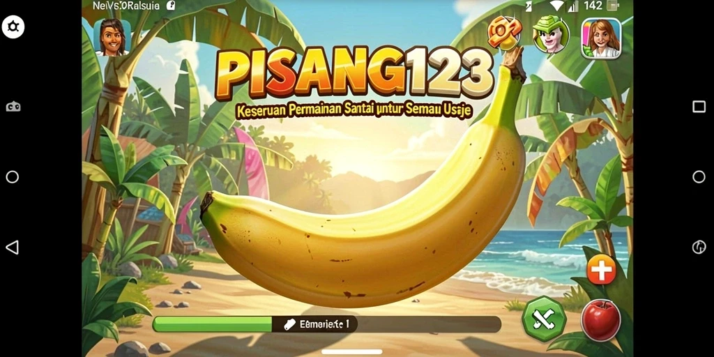 Tampilan menarik dari gameplay PISANG123 yang menghibur.