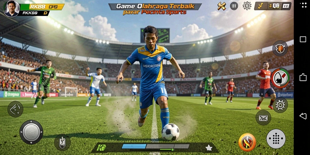 Gameplay menegangkan dan seru dalam RK88 dengan grafis menawan.
