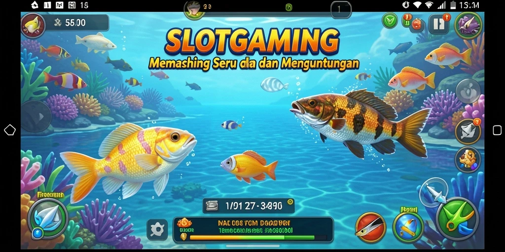 Tangkapan ikan dengan grafis menakjubkan dalam SLOTGAMING.