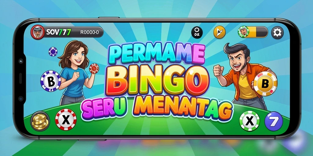 Tampilan gameplay SOV777 Bingo yang menarik dan interaktif.