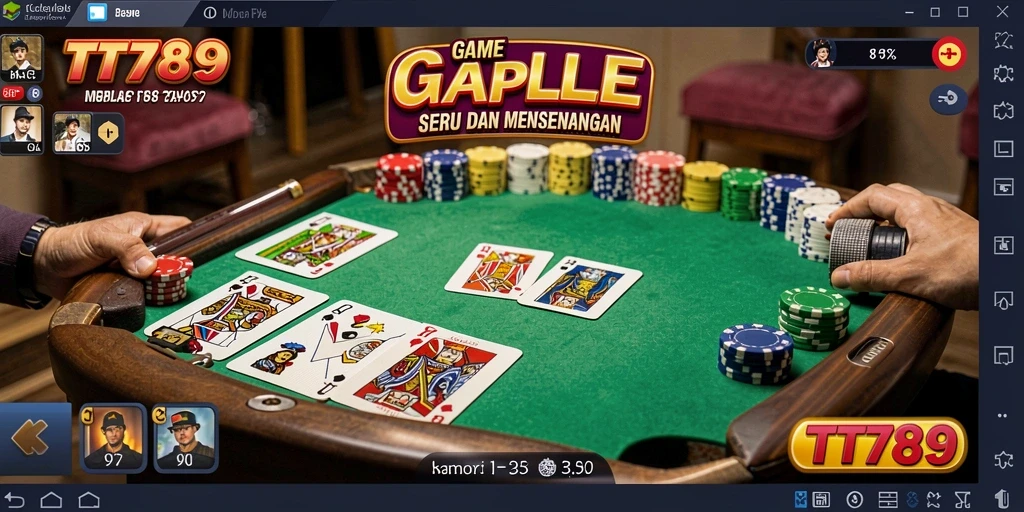 Tampilan gameplay seru dan interaktif di TT789.