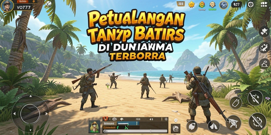 Tampilan gameplay VO777 yang menakjubkan dalam dunia terbuka.