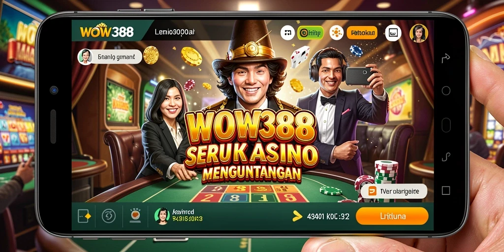 Tampilan gameplay WOW388 yang menarik dan interaktif.